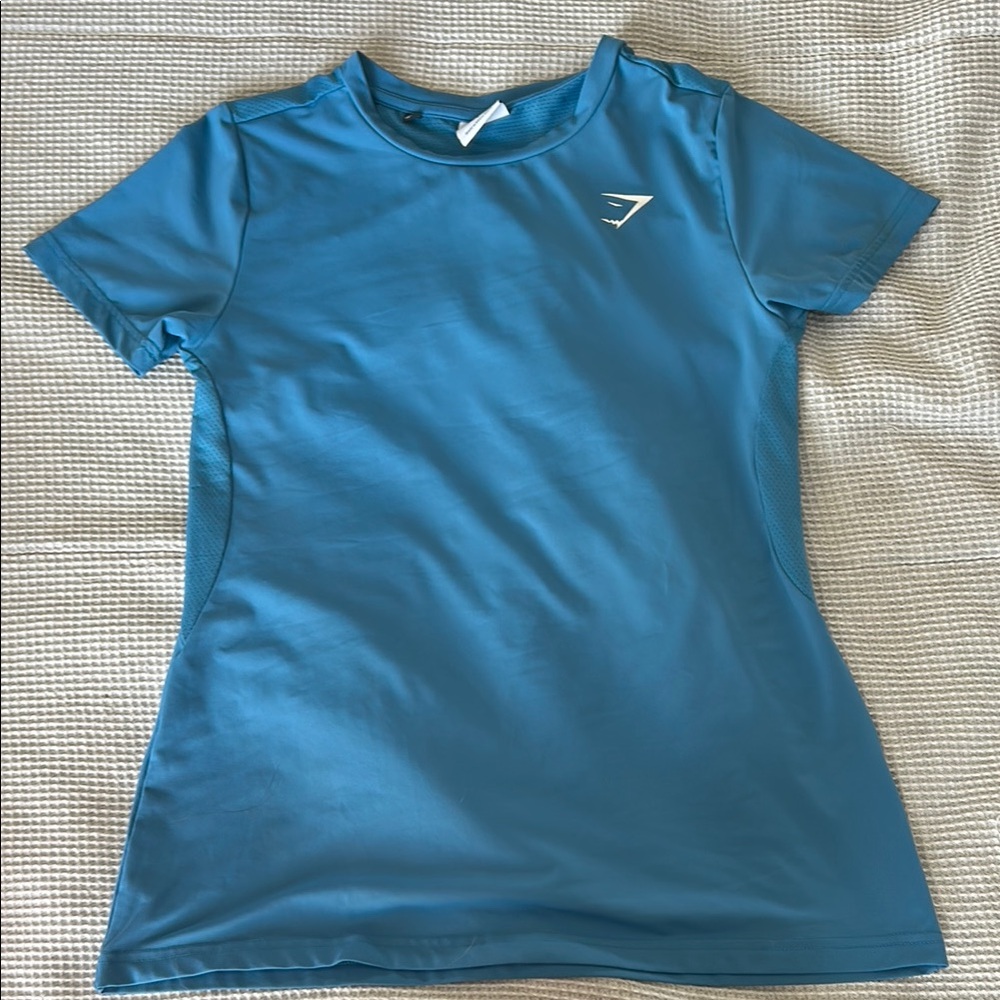 Gymshark Blue Short Sleeve Tee